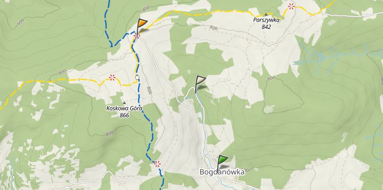 na koskowa pod kaplice