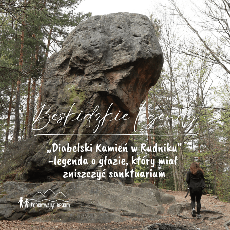 Diabelski Kamień w Rudniku – legenda o głazie, który miał zniszczyć&nbsp;sanktuarium