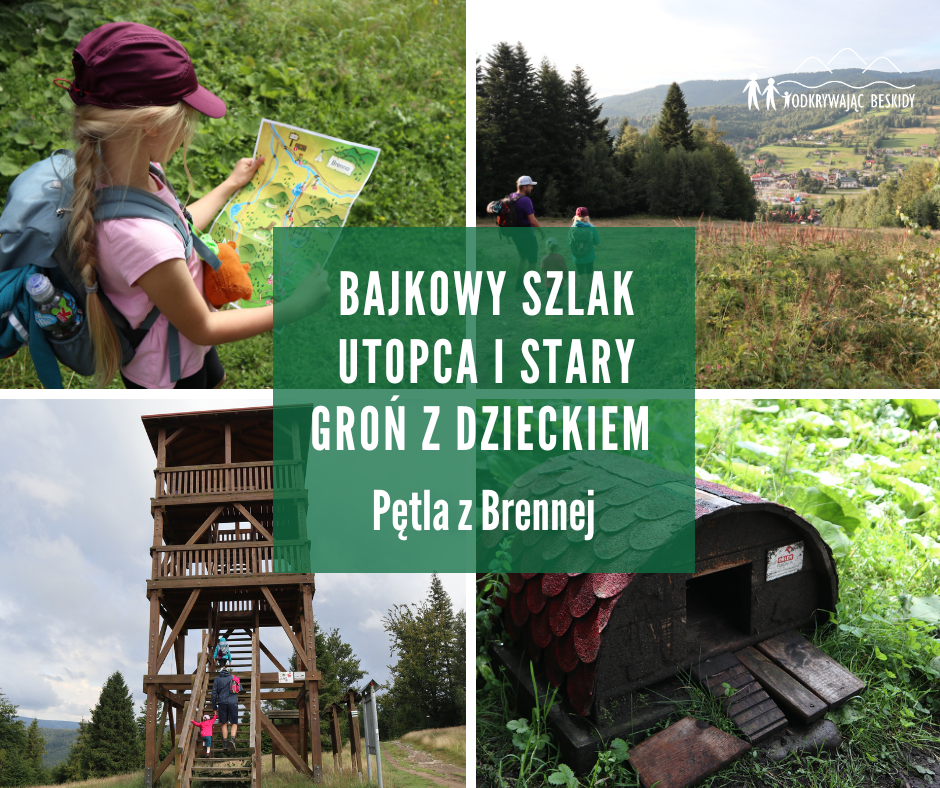 Bajkowy szlak Utopca i Stary Groń - pętla z Brennej, Beskid Śląski
